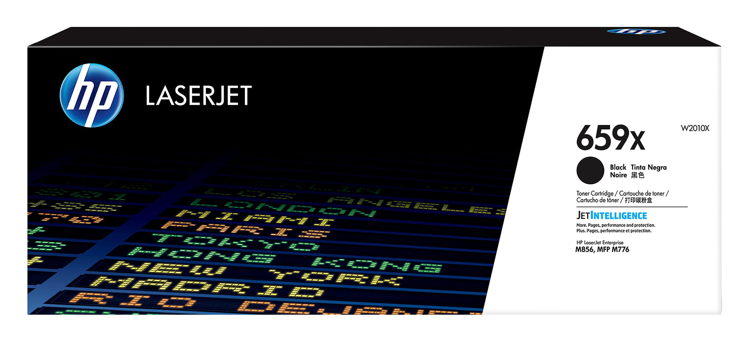 EAN 0192545650861 - HP LaserJet 659X High Yield Black Original Toner Cartridge cartucho de tóner 1 pieza(s) imagen 1