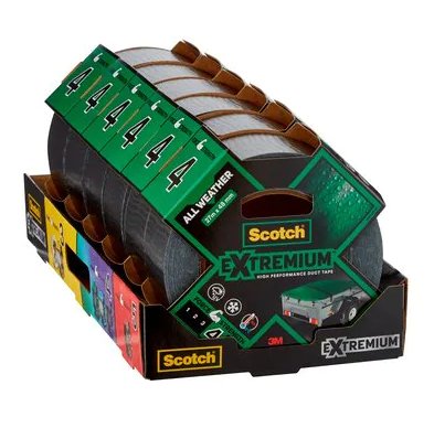 EAN 4054596696440 - 3M Extremium Adecuado para uso en exteriores 27,4 m Gris imagen 7