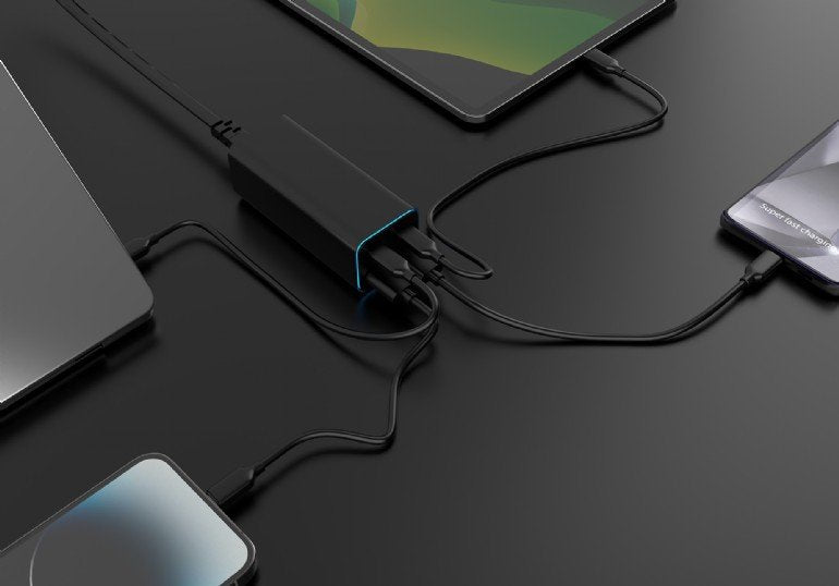 EAN 8716309133852 - Gembird TA-UC-2A2C-PD100-01-BK cargador de dispositivo móvil Portátil, Smartphone Negro Corriente alterna imagen 6