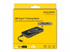 EAN 4043619877737 - DeLOCK 87773 base para portátil y replicador de puertos Alámbrico USB 3.2 Gen 1 (3.1 Gen 1) Type-C Negro imagen 7