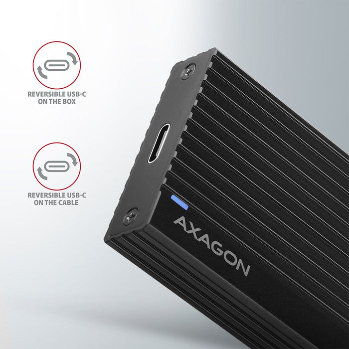 EAN 8595247906151 - Axagon EM2-GTR Caja externa para unidad de estado sólido (SSD) Negro M.2 imagen 5