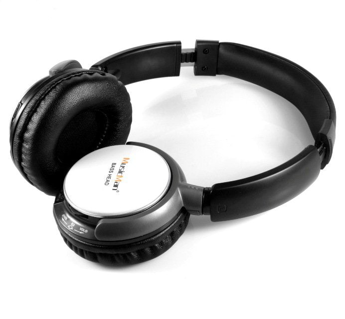 EAN 0012345678905 - Technaxx MusicMan BassHead MP3-Stereo Auriculares Alámbrico Diadema Blanco imagen 1