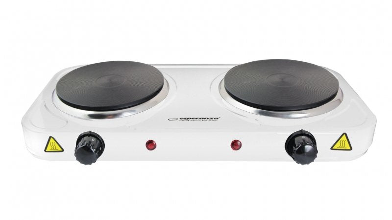 EAN 5901299963821 - Esperanza COTOPAXI Blanco Encimera Hornillo eléctrico / Placa eléctrica 2 zona(s) imagen 1