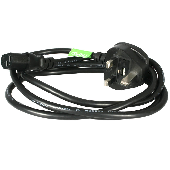 EAN 65030777230 - StarTech.com PXT101UK cable de transmisión Negro C13 acoplador imagen 4