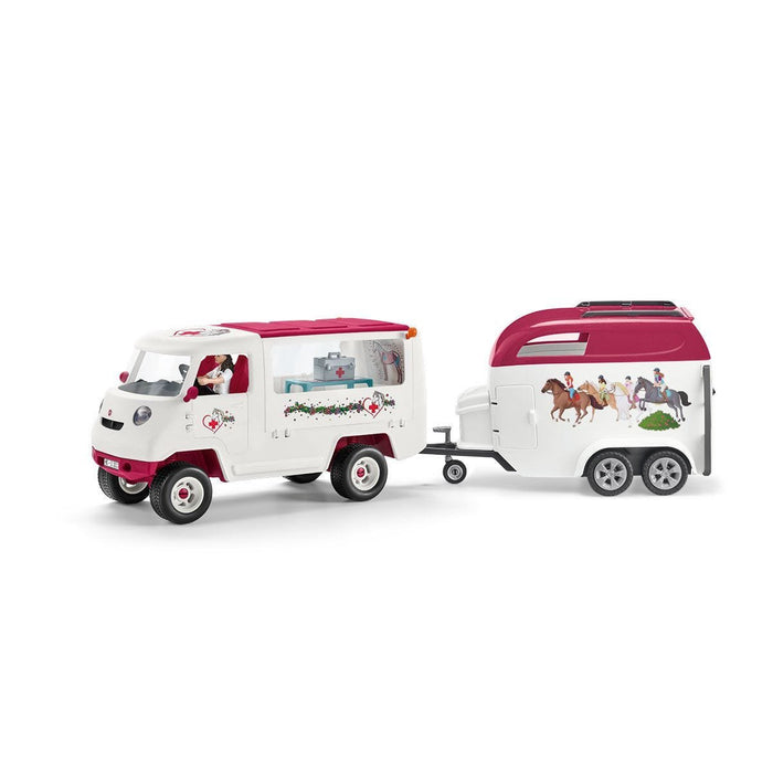 EAN 4055744023101 - schleich Mobile Vet with Hanoverian Foal imagen 8