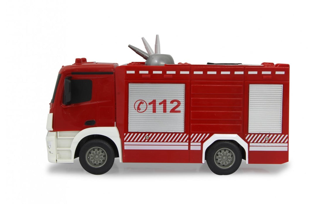 EAN 4042774458621 - Jamara Fire fighter TLF Mercedes-Benz Antos modelo controlado por radio Camión de bomberos Motor eléctric imagen 11