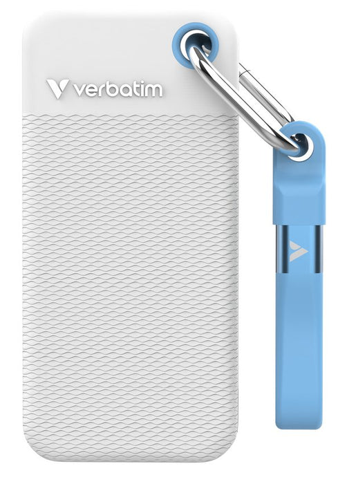 EAN 23942323211 - Verbatim Pocket SSD 2 TB USB Tipo C 3.2 Gen 2 (3.1 Gen 2) Azul, Blanco imagen 1