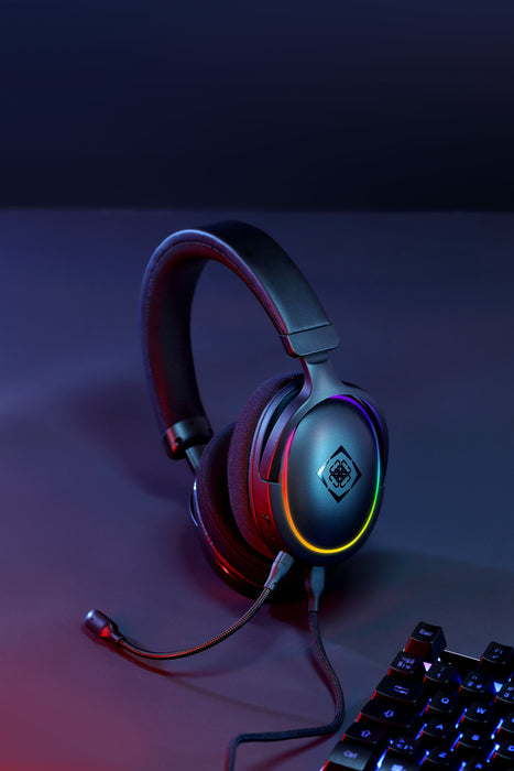 EAN 7333048060808 - Deltaco Gaming GAM-162 auricular y casco Auriculares Alámbrico Diadema Juego USB Type-C / USB Type-A Negr imagen 10