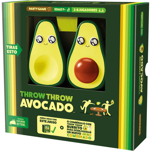 EAN 0810083042565 - Asmodee Exploding Kittens EKITTA01ES juego de tablero Throw Throw Avocado 15 min Juego De Cartas Partido imagen 1