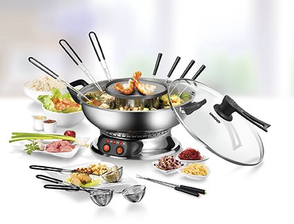 EAN 4011689487460 - Unold 48746 fondue, gourmet y wok 2 L 6 personas(s) imagen 9