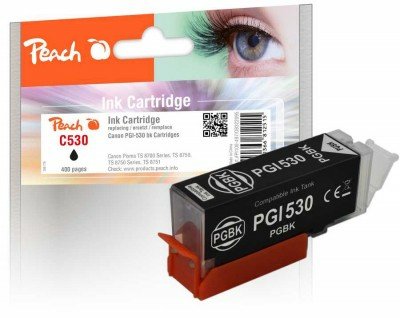 EAN 7640366812577 - Peach PI100-497 cartucho de tinta 1 pieza(s) Compatible Rendimiento estándar Negro imagen 1