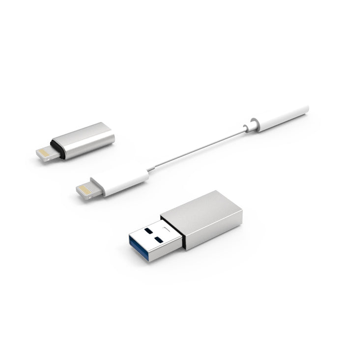 EAN 8436556140310 - CoolBox COO-CKIT-APPL cambiador de género para cable 3.5 mm Lightning Blanco imagen 2