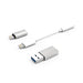 EAN 8436556140310 - CoolBox COO-CKIT-APPL cambiador de género para cable 3.5 mm Lightning Blanco imagen 2