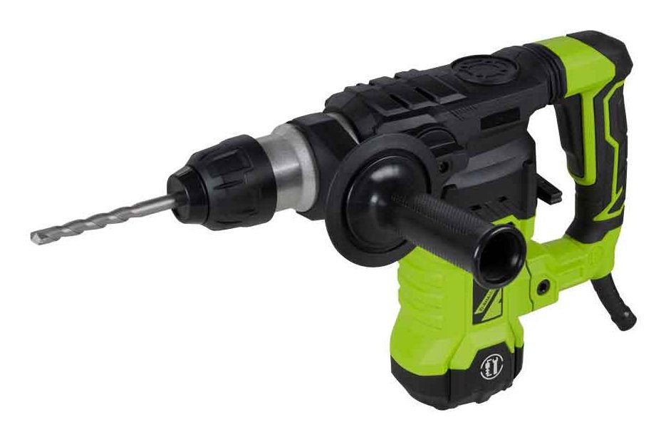 EAN 9120039235332 - Zipper ZI-BHA1500DN taladro 4250 RPM SDS Plus 5,1 kg Negro, Verde claro imagen 3