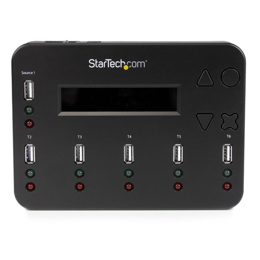 EAN 0065030856508 - StarTech.com USBDUP15 duplicador de datos y soporte Duplicador de pendrives Negro 5 copias imagen 2