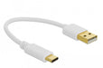 EAN 4043619853557 - DeLOCK 85355 cable USB 0,15 m USB A USB C Blanco imagen 1