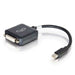 EAN 0757120843115 - C2G 84311 adaptador de cable de vídeo 0,2 m Mini DisplayPort DVI-D Negro imagen 1