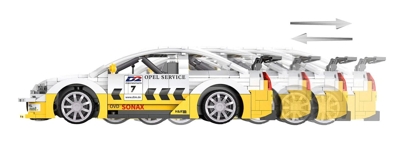 EAN 4042774475017 - Jamara CaDA Opel Astra V8 Coupe modelo controlado por radio Coche Motor eléctrico 1:20 imagen 9