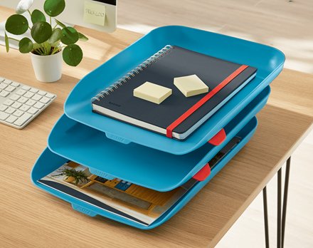 EAN 4002432126262 - Leitz 53582061 bandeja de escritorio/organizador Poliestireno (PS) Azul imagen 2