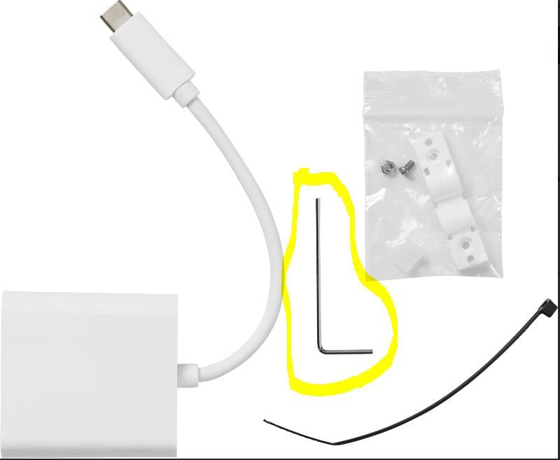 EAN 5704174067429 - Vivolink PROADRING-TOOL accesorio para candado de cable Llave Gris 1 pieza(s) imagen 1