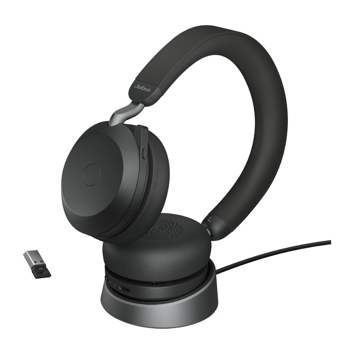 EAN 5706991024401 - Jabra Evolve2 75 Auriculares Inalámbrico y alámbrico Diadema Oficina/Centro de llamadas Bluetooth Base de imagen 4