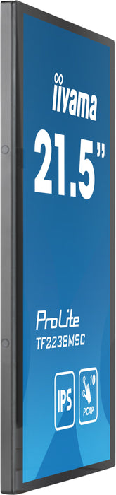 EAN 4948570121618 - iiyama TF2238MSC-B1 pantalla de señalización Pizarra de caballete digital 55,9 cm (22") LED 600 cd / m² F imagen 3