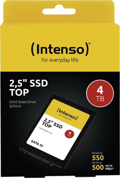 EAN 4034303035861 - Intenso 3812480 unidad de estado sólido 4 TB 2.5" Serial ATA III 3D NAND imagen 2