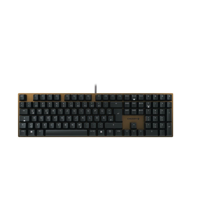 EAN 4025112107504 - CHERRY KC 200 MX teclado Universal USB QWERTZ Alemán Negro, Bronce imagen 1