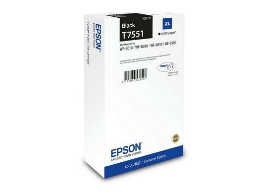 EAN 8715946726878 - Epson C13T75514N cartucho de tinta 1 pieza(s) Original Alto rendimiento (XL) Negro imagen 1