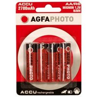 EAN 4250175802718 - AgfaPhoto NiMh Mignon 2700 mAh Batería recargable Níquel-metal hidruro (NiMH) imagen 1