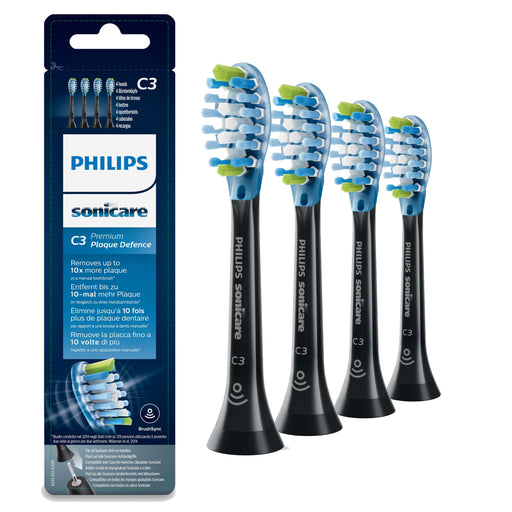 EAN 8710103805625 - Philips HX9044/33 cepillo de cabello 4 pieza(s) Negro imagen 2