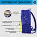EAN 0197192487624 - HP Campus Blue Backpack mochila Mochila informal Azul, Amarillo Poliéster, Poliespuma imagen 3