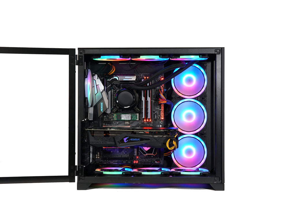 EAN 8436550236613 - TALIUS Caja Atx gaming Zeus black RGB cristal templado USB 3.0 Escritorio Negro imagen 3
