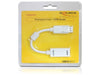 EAN 4043619617678 - DeLOCK 61767 adaptador de cable de vídeo 0,125 m DisplayPort HDMI tipo A (Estándar) Blanco imagen 2