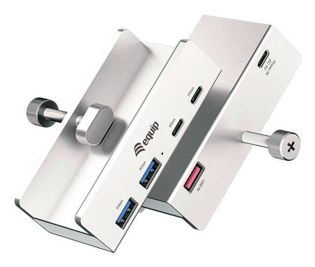 EAN 4015867241486 - Equip 128967 hub de interfaz USB 3.2 Gen 1 (3.1 Gen 1) Type-A 5000 Mbit/s Aluminio imagen 3