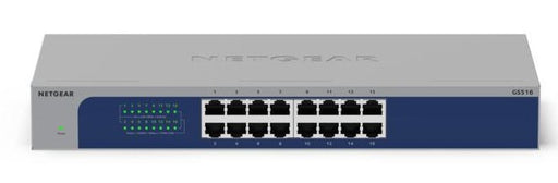 EAN 0606449164565 - NETGEAR GS516-300EUS switch No administrado Gigabit Ethernet (10/100/1000) Energía sobre Ethernet (PoE) G imagen 1