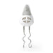 EAN 5412810330218 - Nedis KAHM100CWT batidora Batidora de mano 200 W Gris, Blanco imagen 4