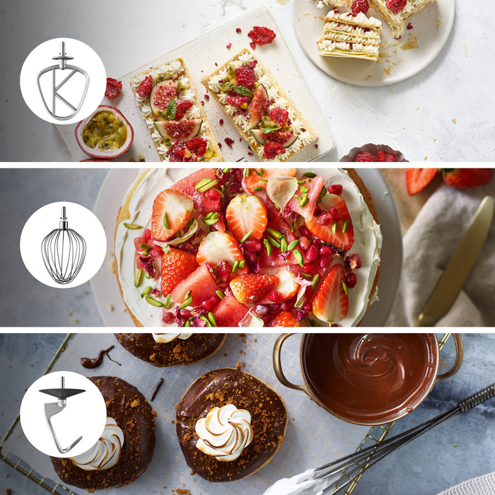 EAN 5011423002033 - Kenwood Titanium Chef Baker XL robot de cocina 1200 W 7 L Blanco Balanza integrada imagen 5