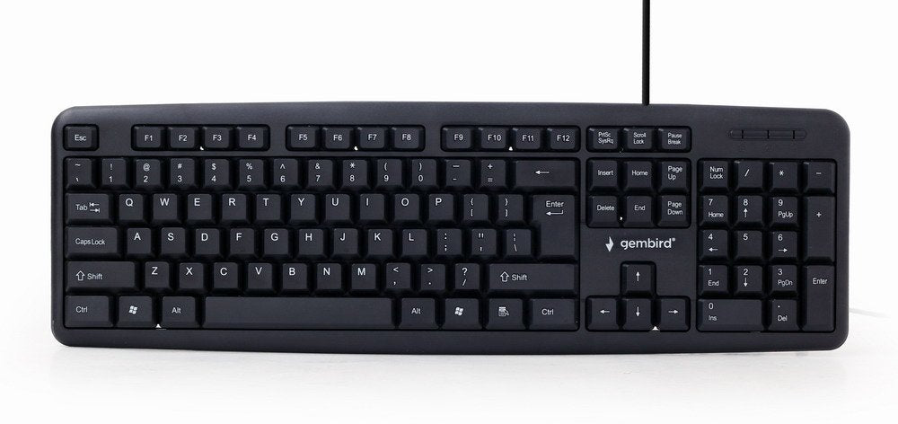 EAN 8716309092845 - Gembird KB-U-103-ES teclado Hogar USB Español Negro imagen 1