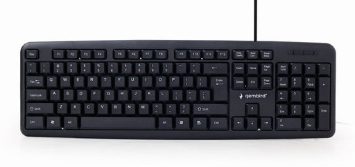 EAN 8716309085830 - Gembird KB-U-103-PT teclado Oficina USB Portugués Negro imagen 1
