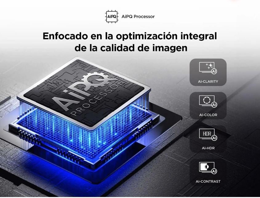 EAN 5901292527037 - TCL P61 65P61KX7 Televisor 165,1 cm (65") 4K Ultra HD Smart TV Negro, Metálico imagen 4