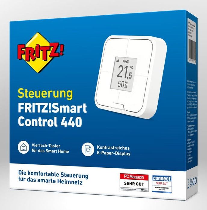 EAN 4023125031212 - FRITZ! Smart Control 440 Inalámbrico Blanco imagen 3
