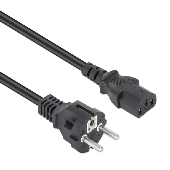EAN 766623328616 - Manhattan 328616 cable de transmisión Negro 3 m CEE7/7 C13 acoplador imagen 2
