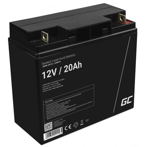 EAN 5902701411565 - Green Cell AGM10 batería recargable industrial Sealed Lead Acid (VRLA) 20000 mAh 12 V imagen 1