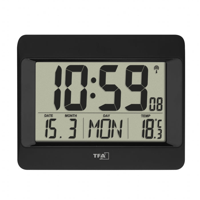 EAN 4009816036742 - TFA-Dostmann 60.4519.01 despertador Reloj despertador digital Negro imagen 2
