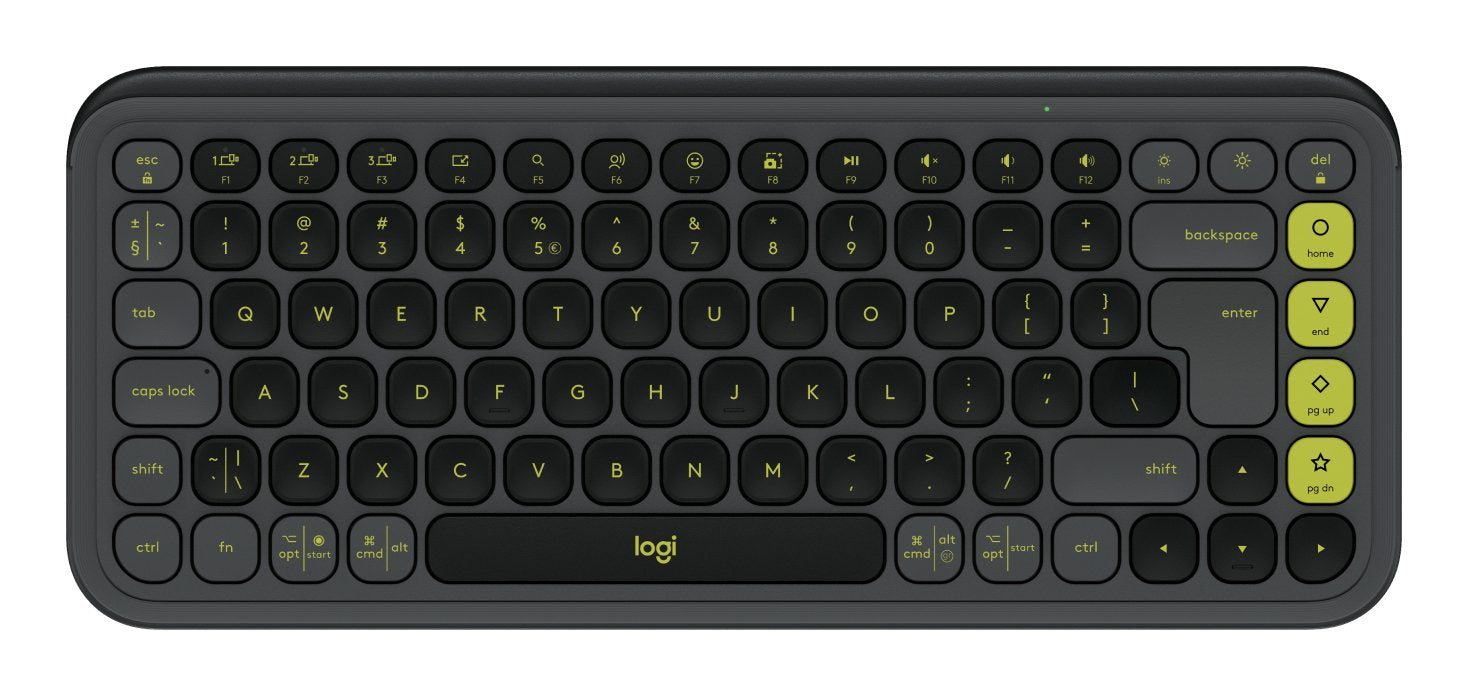 EAN 5099206127357 - Logitech 920-013071 teclado Universal Bluetooth QWERTY Internacional de EE.UU. Grafito, Verde imagen 1