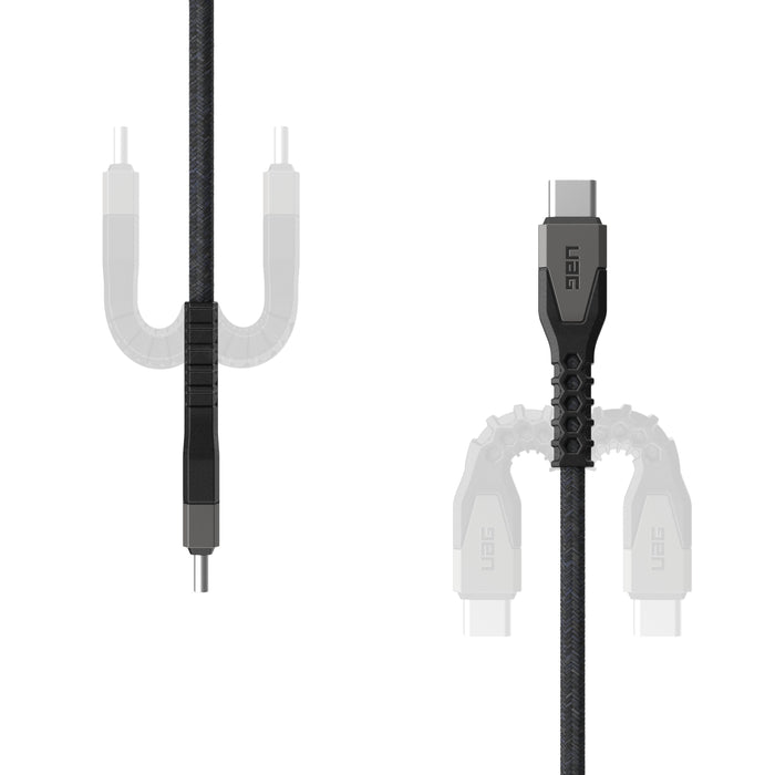 EAN 840283911613 - Urban Armor Gear Kevlar cable USB USB 2.0 1,5 m USB C Negro, Gris imagen 8