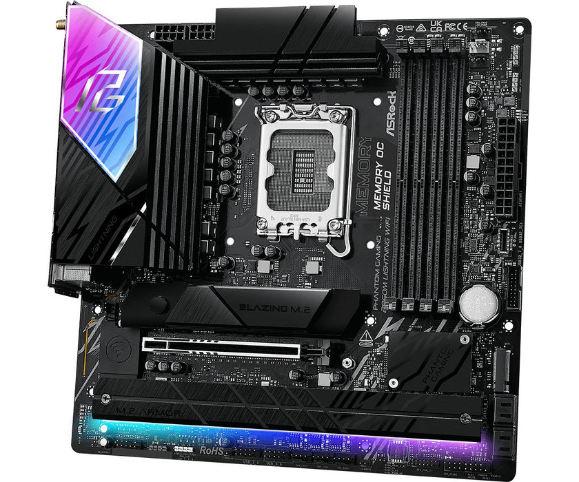 EAN 4711581490208 - Asrock B860M Lightning WiFi Intel B860 LGA 1851 (Socket V1) micro ATX imagen 5