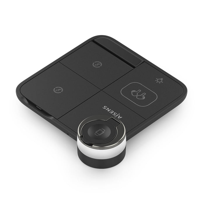 EAN 8435739903490 - AISENS ASCH-15W4WC062-BK cargador de dispositivo móvil Auriculares, Smartphone, Reloj inteligente Cargado imagen 3