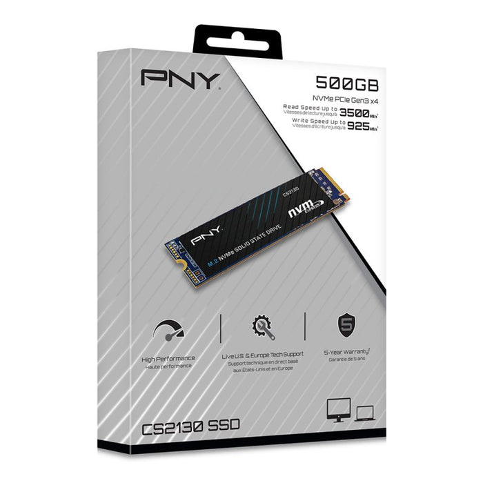 EAN 0751492636689 - PNY CS2130 500 GB M.2 PCI Express 3.0 NVMe 3D NAND imagen 4